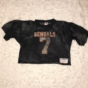 Logo 7 Inc. Crop Top Jersey